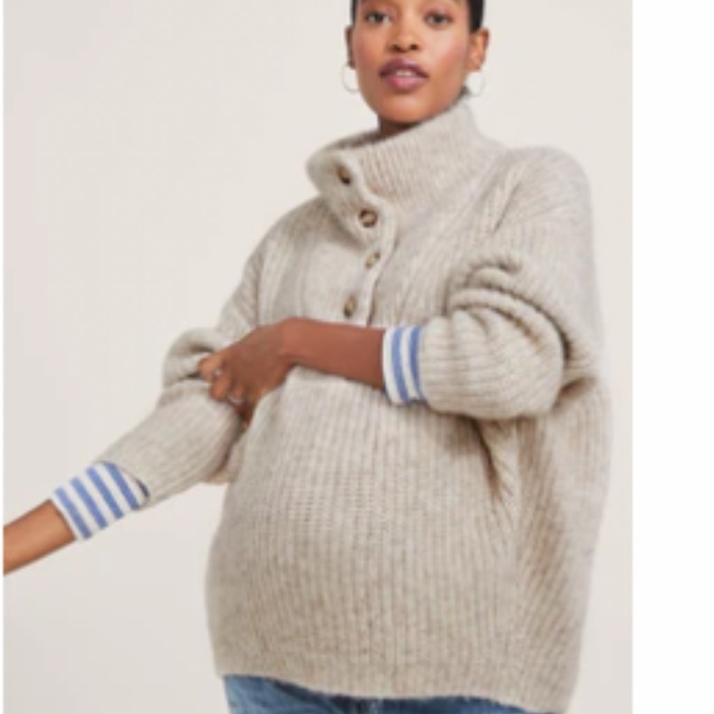 Hatch The Jo Maternity Sweater Sz 1